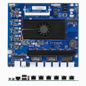 Intel Atom D525 Dual Core 1,8 Ghz 6 Lan 82574L Red Firewall VPN PfSense ROS Soft Router Placa base - Product Image 1