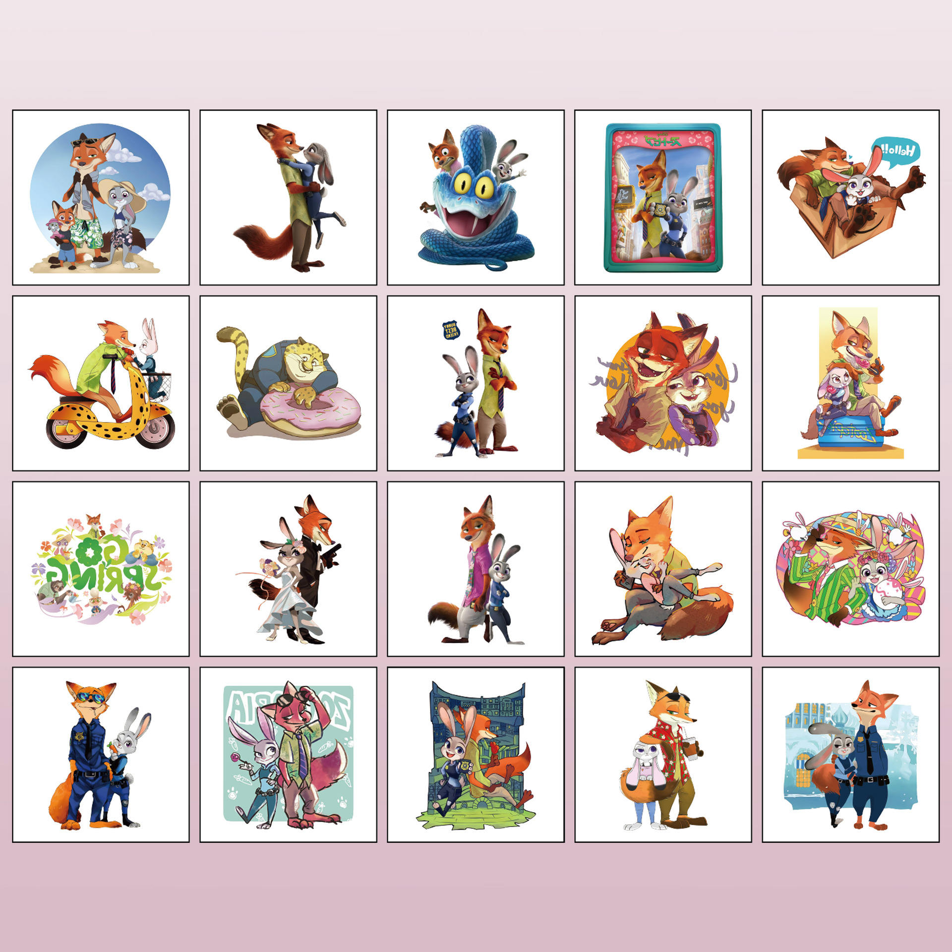 Ville d'animaux fous b-20