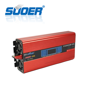 Suoer工厂3000W 24v DC 220v AC纯正弦波逆变器单输出逆变器，带发光二极管显示 - Product Image 4