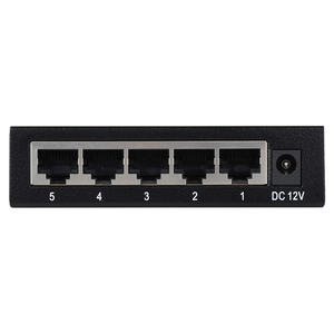 VCOM Metall gehäuse Ethernet Switch 100M Network Switcher 5Port für Office Computer Internet