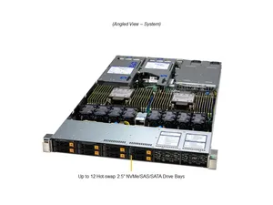 Supermicro iper SuperServer SYS-122H-TN opzioni di rete flessibili Server Server di archiviazione definito da Software - Product Image 2