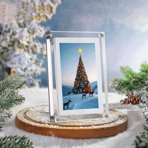 2025 5 7กรอบรูปถ่ายวิดีโอดิจิตอลขนาดเล็ก10.1นิ้วสำหรับตกแต่งบ้าน - Product Image 2
