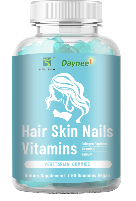 Gommes vitaminées R16 pour cheveux, peau et ongles