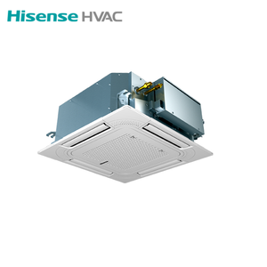 Sistema VRF Hisense con unidades interiores tipo cassette de techo de 4 vías, distribución de aire uniforme para edificios de oficinas - Product Image 1