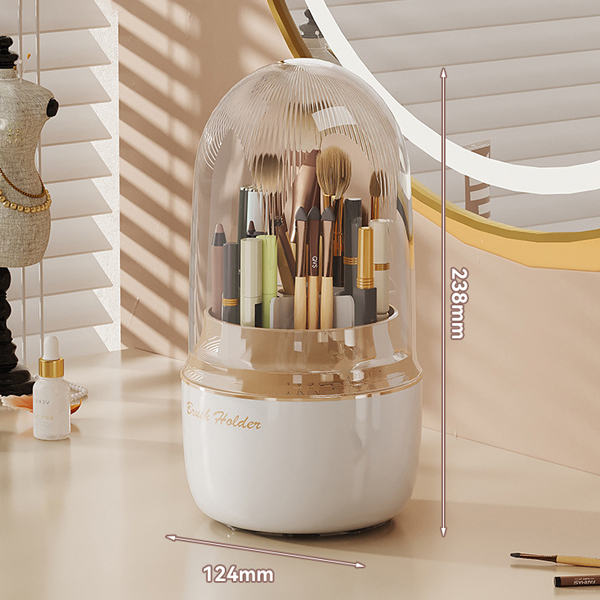 Porte-pinceaux doré