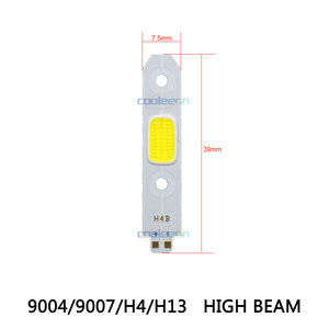 COB LED ışık şerit araba far H1 H4A H4B H7 Model çip gemide cips soğuk beyaz ampul araba için LED far aydınlatma - Product Image 3