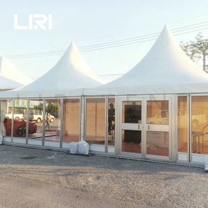 LIRI su geçirmez araba çatı örtüsü çadır gölgelik Carport Pagoda döken açık hava etkinlikleri için
