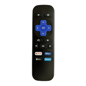 Roku Express HDストリーミングデバイス用ユニバーサル赤外線リモコン新しいプラスチックリモコン固定コード付き - Product Image 3