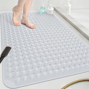 卷起塑料软垫透明大号pvc黑色防水泡沫防滑白色按摩兔子浴缸地垫