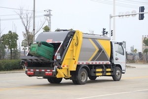 8 טון dongfeng הידראולי טעינת אשפה מטען למכירה 1 שנה אחריות