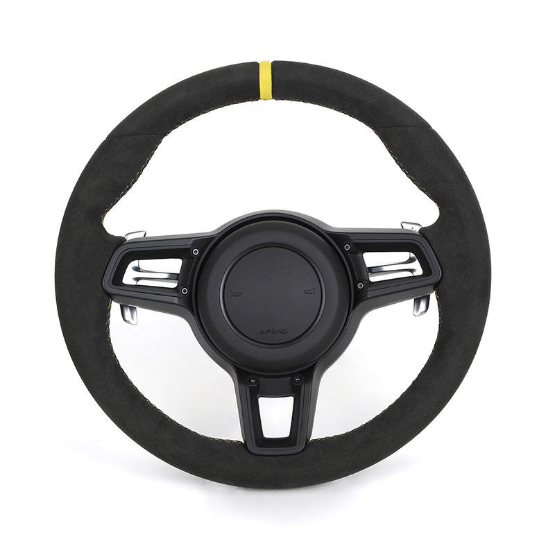 Alcantara intégral + Bande jaune