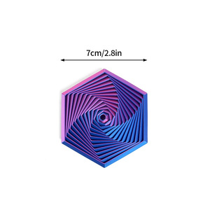 <span class=keywords><strong>2025</strong></span> New 3D In Hình Lục Giác Căng Thẳng Giảm Đồ Chơi, Xoắn Ốc Hình Giác Ngón Tay Cảm Giác Đồ Chơi, Sáng Tạo Và Ma Thuật Của Trẻ Em Món Quà - Product Image 2