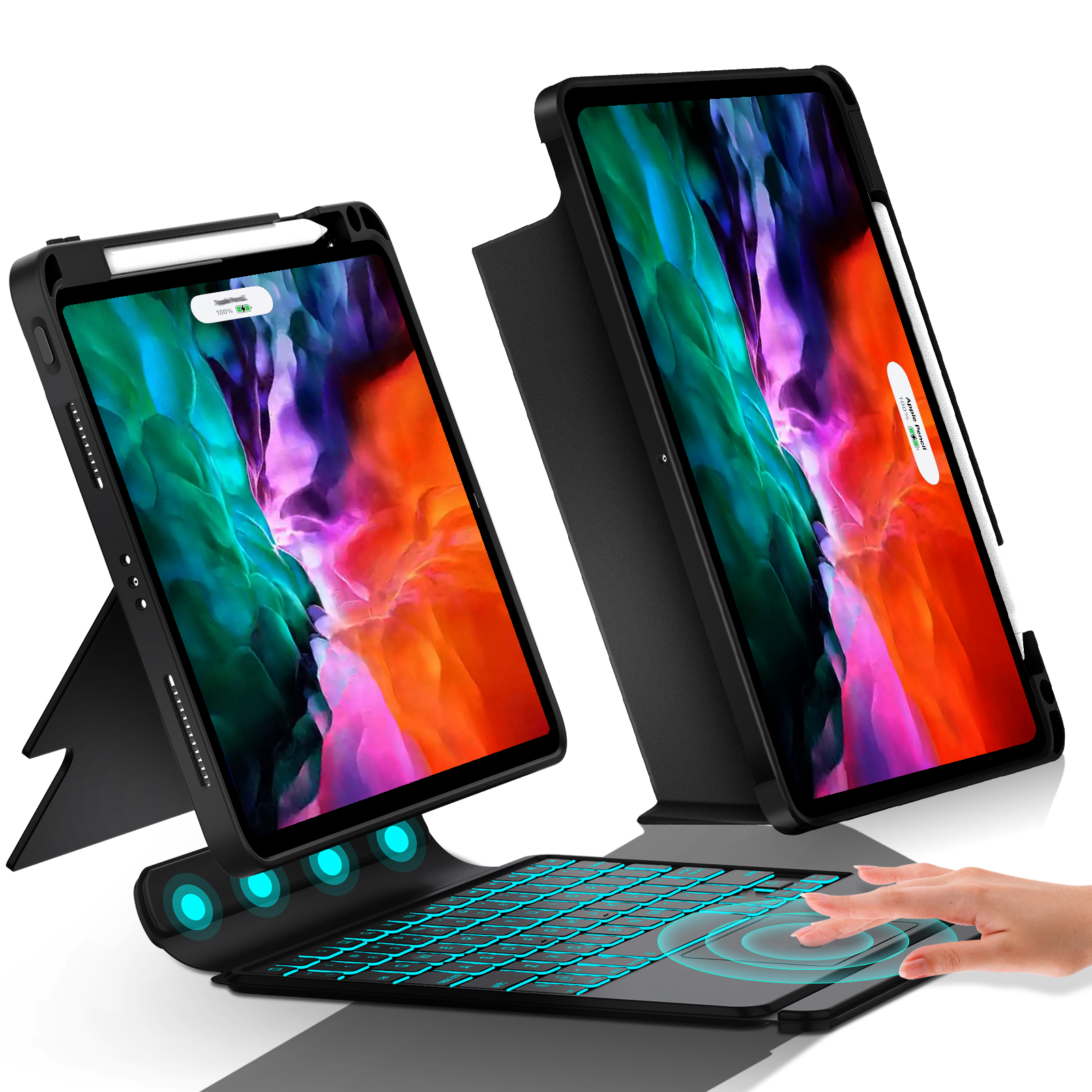 Pour iPad Pro 4ème génération Noir