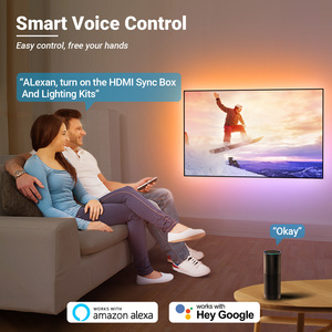 Nanxin daldırma led tv arka kamera olmadan fantezi led tv ışıkları akıllı tv ışık led sync kutusu - Product Image 5