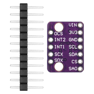 GY-BMI160モジュール6DOF 6軸角速度ジャイロスコープ + 重力加速度センサーIIC SPI for Arduino - Product Image 3