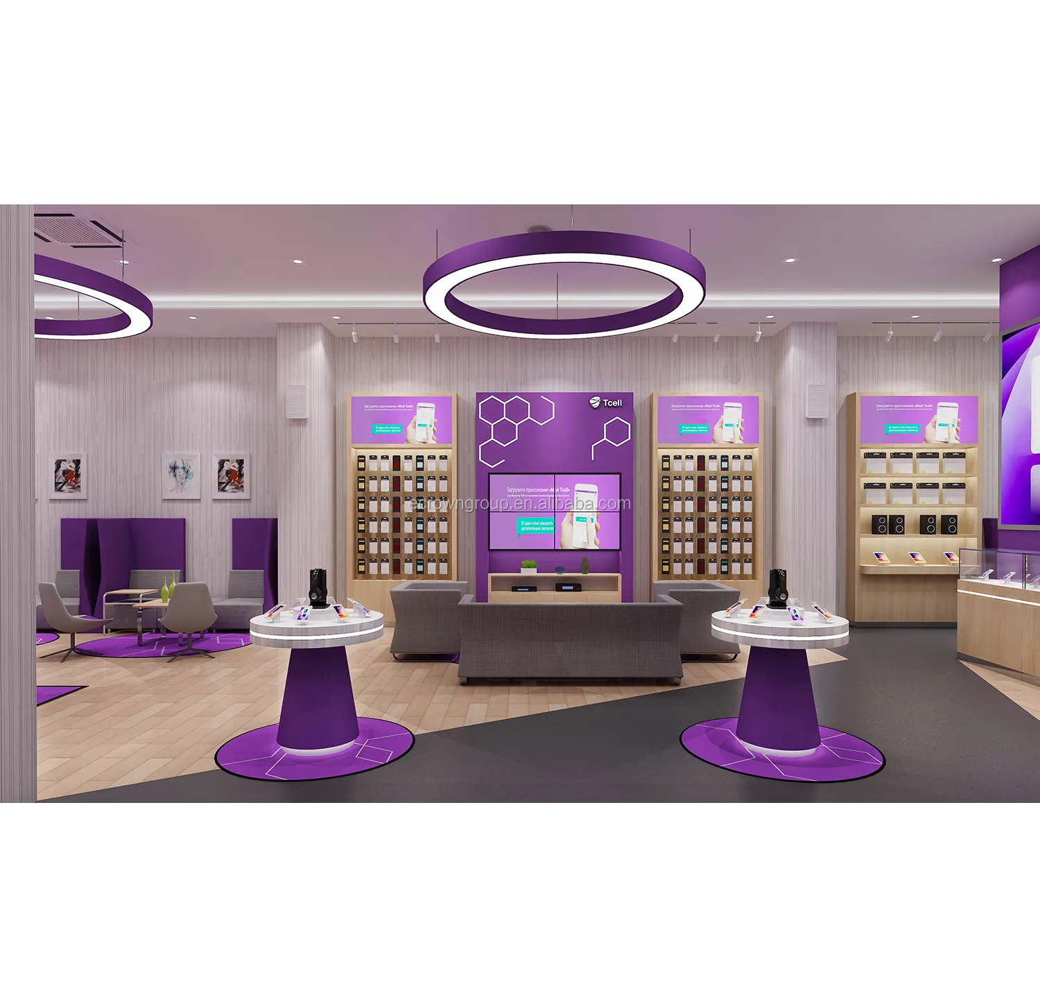 Rechi Provide Retail Electronic Store Interior Design & Retail Fitout Service To Enhance Your Brand Image & Customer Experience
