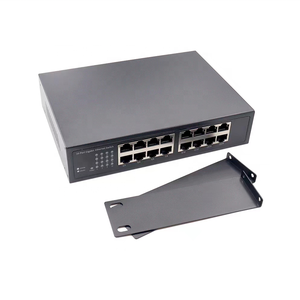Conmutador de red Gigabit 16 puertos 1000Mbps 32G ancho de banda compatible con Reino Unido/UE/EE. UU. Enchufe conmutador Ethernet - Product Image 3