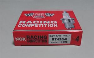 NGK ของแท้สำหรับแต่งรถดัดแปลง IKH01-24 R7438-8หัวเทียน4905ของแท้สำหรับรถแข่งที่ผลิตในประเทศญี่ปุ่น - Product Image 2