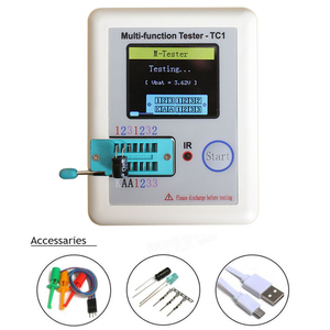 Fnirsi Tester componente digitale Lcr-tc1 a colori Display grafico multifunzione Tester Transistor digitale - Product Image 5