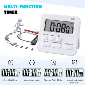 Grande magnetico digitale LCD cucina cucina Timer digitale Count up orologio cronometraggio allarme forte - Product Image 5