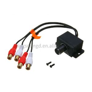 Car power amplifier volume regulator Car potentiometer <strong>RCA</strong> header <strong>input</strong>/<strong>output</strong> - Product Image 3
