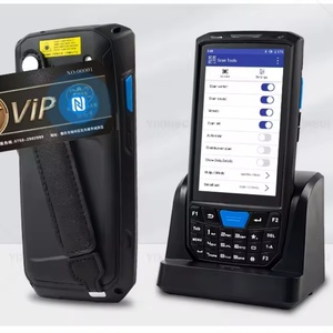 Terminal de datos móvil resistente de mano industrial portátil con escáner de código QR para inventario, dispositivo de almacenamiento de datos portátil, 2 unidades - Product Image 6