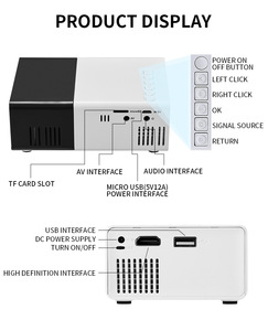 Topleo Kid Gift Projector Basic Version Mini Smart Portable Home Theater Projector High Lumens 4k Smart Lcd Projectors - Product Image 3