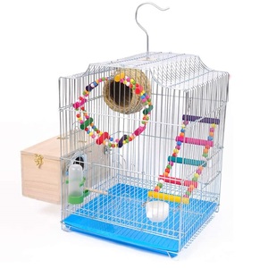 קן תוכי ציפור קופסא בית Budgie עץ תיבת גידול לזוג יונים, Parrotlets הזדווגות תיבה