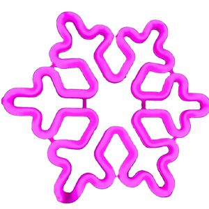 Outdoor Waterproof <strong>LED</strong> <strong>String</strong> Lights <strong>Colored</strong> Flashing Lights Starry Sky <strong>Snowflake</strong> Atmosphere Decor Christmas Tree Hanging - Product Image 1