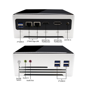 Mini ordenador de escritorio NUC de 7. ª generación, computadora con núcleo i5, i7, 6 x USB3.0, Win10/Linux integrado, novedad - Product Image 2