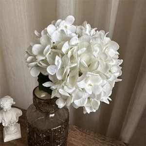 畅销书仿真粉色绣球花便宜单丝人造绣球花婚礼用 - Product Image 6