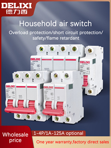 Delixi dz47s thu nhỏ ngắt mạch CCC 6kA 2P 230V/240V AC/DC 2a-60a lsig bảo vệ BCD đường cong C 50/60Hz - Product Image 2