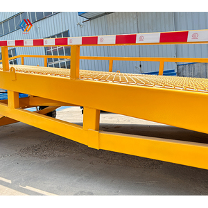Buen precio CE ISO 6-15 Ton Muelle móvil Rampa Puerto Logística Muelle Nivelación hidráulica Rampa Nivelador de borde Plataforma de muelle de carga - Product Image 4