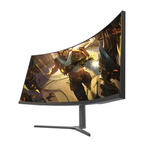 Yüksek kalite 34 inç kavisli 32:9 geniş 4K oyun monitörü 1MS 120HZ yenileme hızı LED oyun Pc monitörü bilgisayar kullanımı - Product Image 1