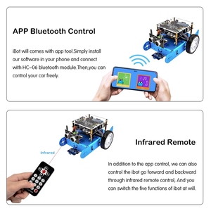 Nuovo motore 2Wd Kit di telaio per auto intelligente Robot e velocità Encoder scatola batteria con 2 motori programmabili Kit per auto intelligente Robot - Product Image 5