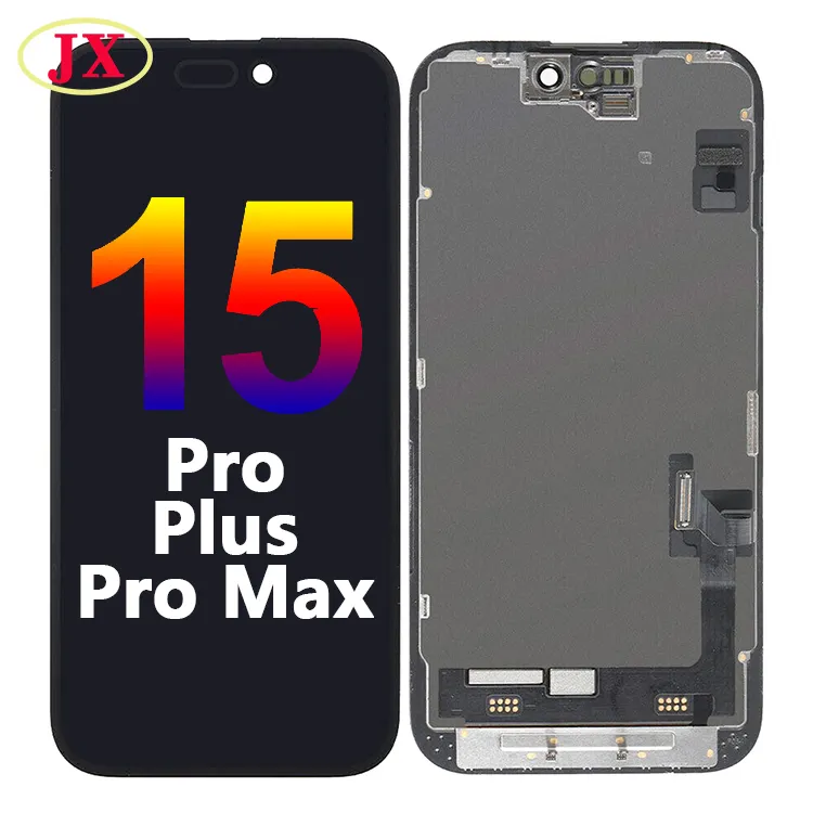 Iphone 15 pro max lcd用iphone 15スクリーン用工場卸売iphone 15 pro maxディスプレイ用iphone 15 pro max lcd用