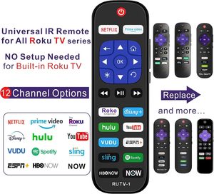 Замена для roku Onn Tv Remote для Roku TCL Hisense Sharp Element и Westinghouse TV Встроенный не для Roku Stick или Box - Product Image 3