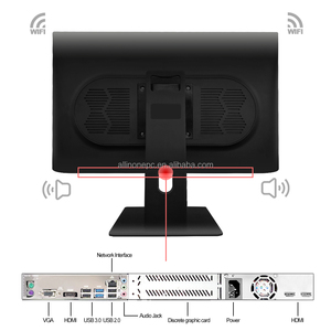 Core I3 I5 I7 I9 IPS Panel PC MATX masaüstü bilgisayar oyun Pc Barebone aio pc - Product Image 4