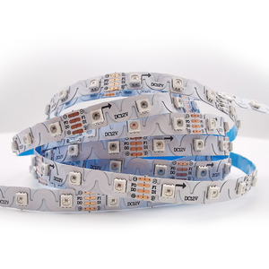 แถบไฟ LED 12V Ws2815 Ws2812 Streifen6mm LED แถบไฟนีออนปรับแต่งที่อยู่ได้ - Product Image 1