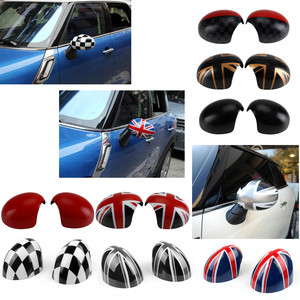 Aryyourshop经典联盟杰克英国国旗后视镜盖，用于迷你库珀R55 R56 R57 R58 R60 R61，带自动电动折叠