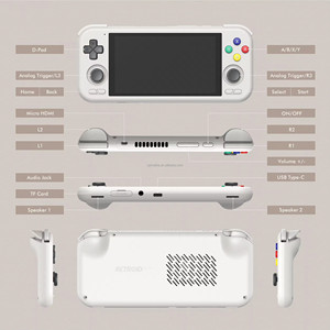 Retroid Pocket 4 Pro Retro Console Video retrò 128G 4.7 pollici Touch Screen RP4 Pro palmare gioco Console TV Media Player supporto WiFi - Product Image 4