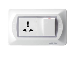 SANSHE 16A <strong>3</strong> PIN <strong>Multi</strong> <strong>Function</strong> <strong>Socket</strong> Module Model No.KH1220 - Product Image 4