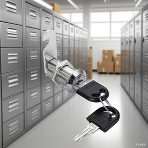 Khóa Cam kim loại bằng thép không gỉ bảo mật cao cho tủ lưu trữ và lưu trữ văn phòng - Product Image 5