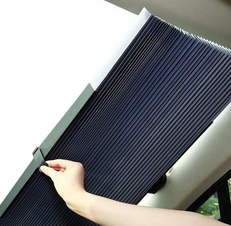 2020 new design automatic retractable for car sunshade cover