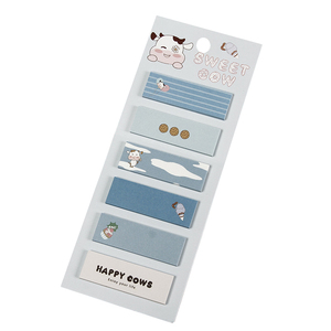 定制多色个性化可爱双规格记事本记事本便签 - Product Image 2