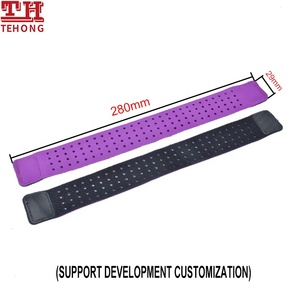 Running Elastic Arm Band Gym Correa de brazo de frecuencia cardíaca ajustable Correa de reloj Logotipo personalizado Correa de gancho y bucle - Product Image 3