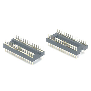 Round Hole Pin <strong>Header</strong> with 1.778mm Pitch H3.0 <strong>Headers</strong> Single Row 2-100pin 180 Degrees Straight Insert Connector