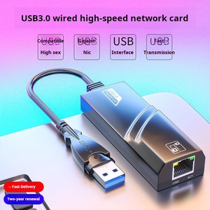 USB 3.0 zu Ethernet-Adapter treiberfreier USB zu 10/100/1000 Gigabit Ethernet LAN Netzwerkadapter portabler USB-A-Adapter aus Aluminium
