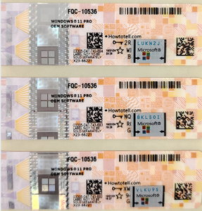 Toàn Cầu Win 11 <span class=keywords><strong>Pro</strong></span> OEM Sticker Trực Tuyến Kích Hoạt Nhanh Chóng Vận Chuyển-Nhà Phiên Bản Coa Sticker Trong Kho - Product Image 1