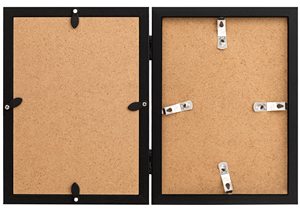 Köpek veya kedi pençe baskı Pet hatıra resim çerçevesi ile kil künye kiti anıt hediye ahşap 4 "X 6" fotoğraf çerçevesi için Pet severler - Product Image 5